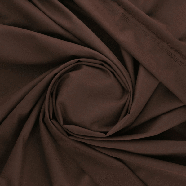 Executive Swiss Wash & Wear For Men – Premium Unstitched Fabric-Dark Brown - Image 2